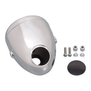 headlight Vintage 5 3/4 inch Chrome