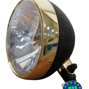 headlight black and bronze