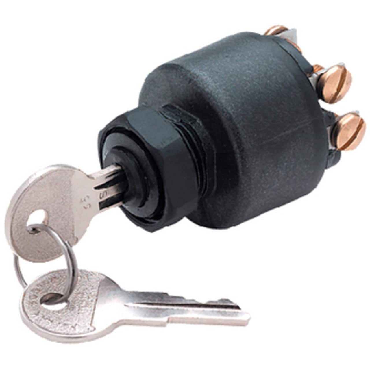 Ignition switch black off-run-start fits: > universal 1 Ignition switch black off-run-start fits: > universal