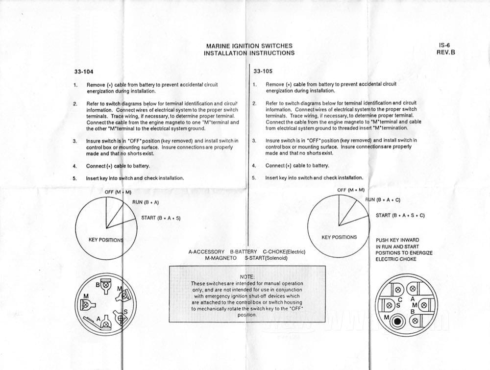 Ignition-switch-black-off-run-start-fits-universal-2 Ignition switch black off run start fits universal 2