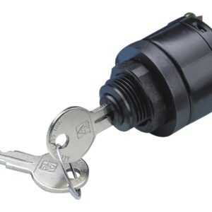 ignition Switch Black off-run-start Fits: > Universal