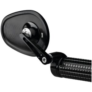 mo.view cruise flip Bar End Mirror Black