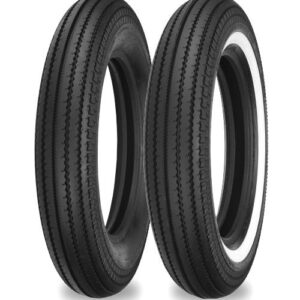 motorcycle tire 4.00 H 18 inch E270 64H Black or Single white stripe