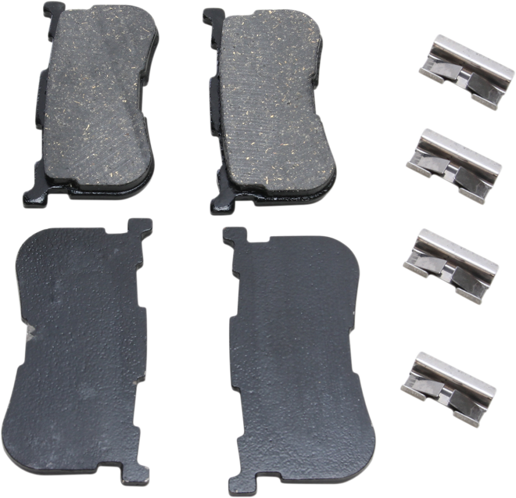 organic brake pad Fits:> Rear 14-21 FLHTCUTG