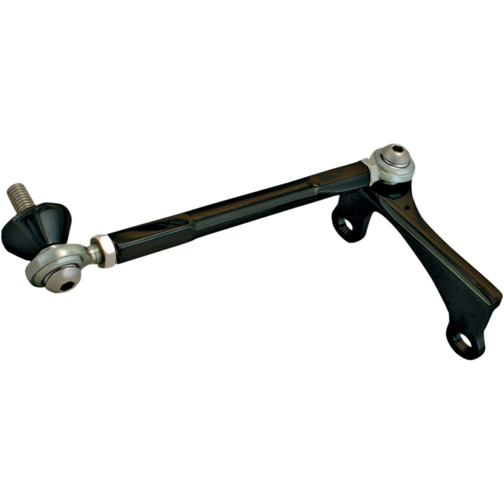 ouring Frame Stabilizers black or polished Fits: > 09-16 FLHT/ FLHX/ FLHR/ FLTR AND H-D FL TRIKES