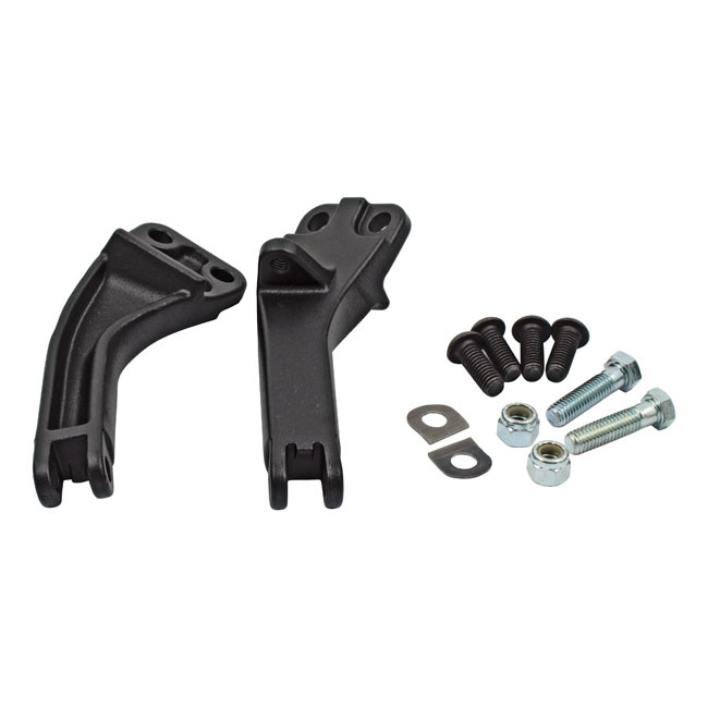 passenger foot mount kit black or chrome Fits: > 06-17 Dyna