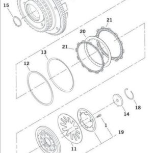 primary clutch parts 1998-1999 Evo Big Twin and 1999 - 2006 Twincam