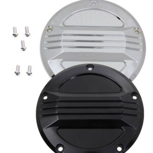 primary derby cover Air Flow - Black or Chrome Fits: > 99-17 Dyna; 99-18 Softail