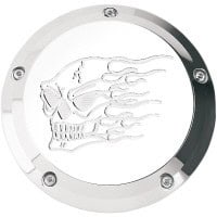primary derby cover Chrome billet hot head for 70-13 Big Twin