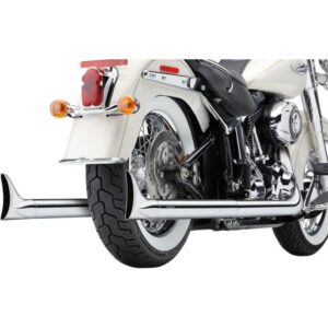 rue Duals with fishtails Chrome Fits:> 97-06 Softail models