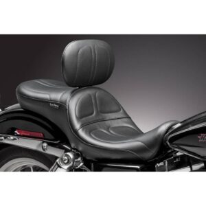 seat Maverick 2-up Smooth Backrest 06-17 FLD/FXD Dyna