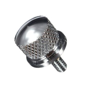 seat knob Polished Billet Aluminum  Fits: > 1996 & up with 1/4"-20 fender nut