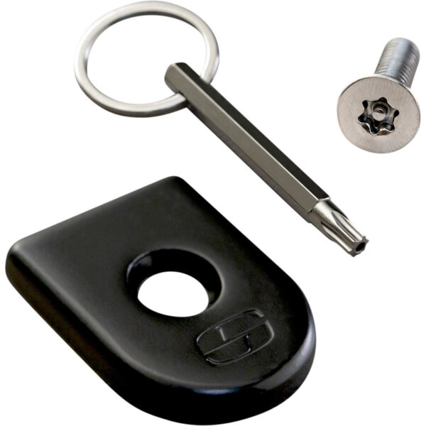 Seat screw security black