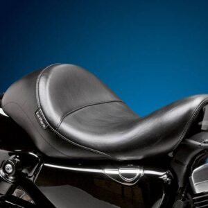 seat solo Aviator Up Front Smooth 04-06 and 10-22 Sportster XL with 3.3 Gallon Gas Tank for