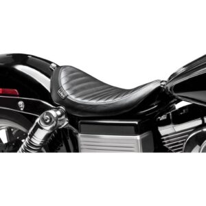 seat solo Lil Nugger Pleated 06-17 FLD/FXD Dyna