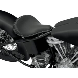 seat solo Spring Large Front Leather Black