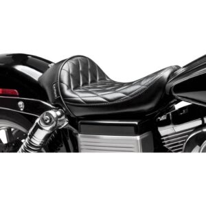 seat solo Stubs Cafe Seat - Diamond - Black - FXD '06-'17Dyna