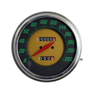 speedo Green face 48-61 Style in KM/h: transmission driven