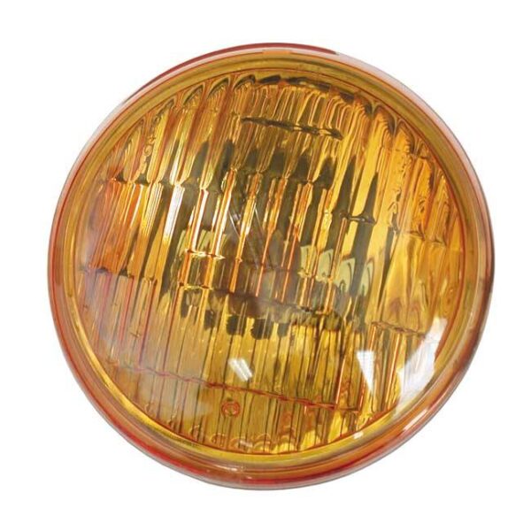 Spotlight insert amber - fluted lens