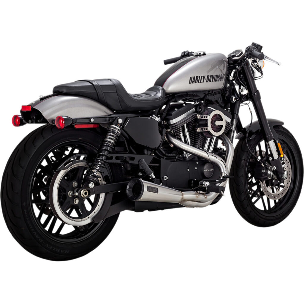 stainless 2-1 Upsweep exhaust Fits: > 04-21 Sportster