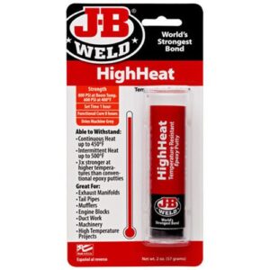 tools jb weld 8297 high heat epoxy putty stick Fits: > Universal