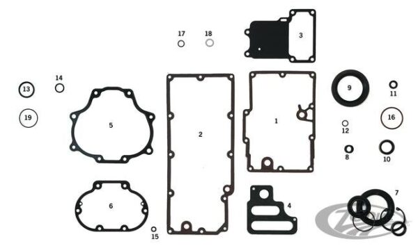 Transmission gaskets and seals kit bt 07-up fits:> 6 speed models 2007-up