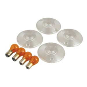 turn signal Flat lens clear lens kit