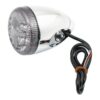 Turn signal led 3in1 bullet black or chrome with smoke lens 1