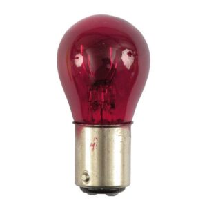 turn signal bulb dual filament Red 12V