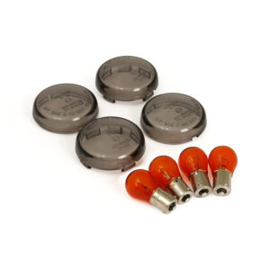 turn signal lens kit bullet smoke Fits: > 02-17 V-Rod