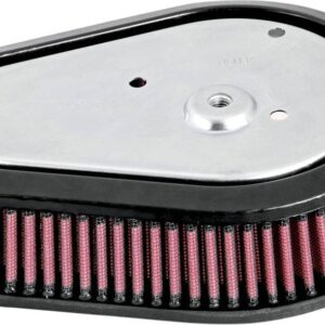 washable High Flow Air Filter Element Fits: > 08-17 Dyna