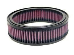 washable High Flow Air Filter Element Fits: > K&N round billet air filters