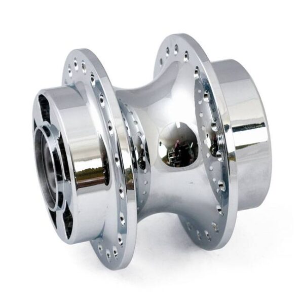 Wheel front hub chrome - fits:> 10-15 xl 1200x 48