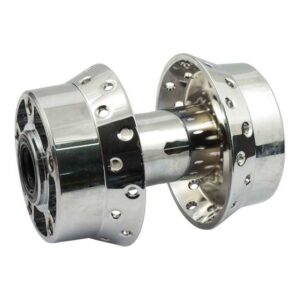 wheel rear hub Chrome - Fits:> 96-99 Softail