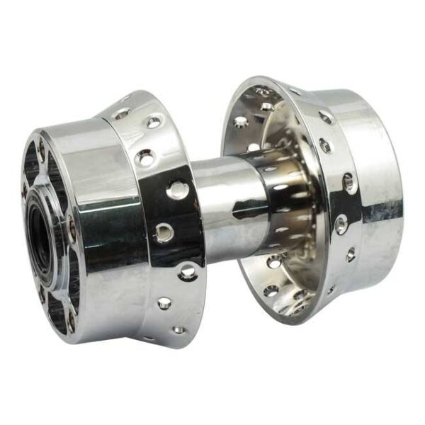 Wheel rear hub chrome - fits:> 96-99 softail