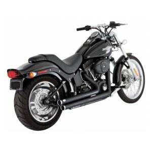 Vance & Hines, 2-1/2" bigshots staggered PCX exhaust. black