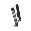 Deep-cut hot legs fork lower legs black single disc