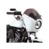 Arlen ness mini oval micro mirror black powder coated left 2