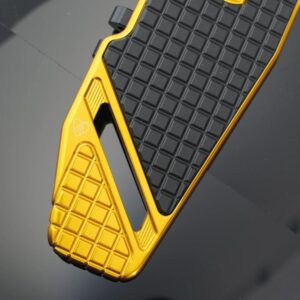 Speedliner Driver Floorboards Gold Anodized