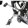 Adjustable footpeg mounting kit for models with forward controls chrome