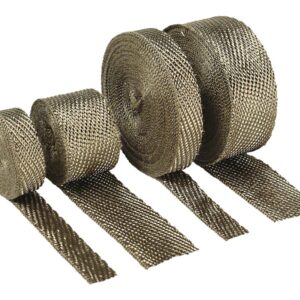 Exhaust Wrap 2" x 50 Ft Titanium