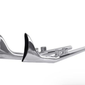 Upswept Fishtail mufflers for 1995-2016 Touring