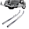 Upswept fishtail mufflers for 1995-2016 touring