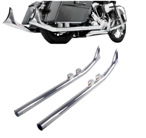 Upswept Fishtail mufflers for 1995-2016 Touring