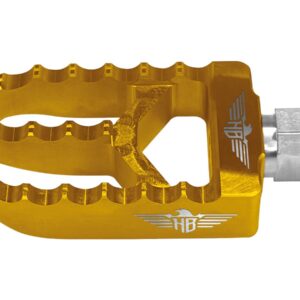 MX V2 Foot Pegs Gold Anodized