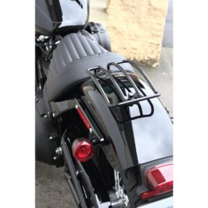 6" Solo Luggage Rack Black Satin