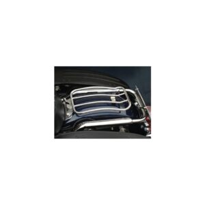 6" Solo Luggage Rack Black Satin