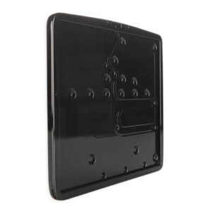 Inside License Plate Base Plate Swiss Size 140x180mm Black