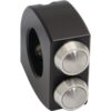 Motogadget mo. Switch push button clamp for 1 or 78 handlebars 3 va button gloss black anodized 2