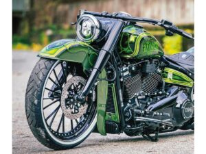 El Dorado Front Fender For 23" Front Wheel, 18-20 FLDE, 18-21 FLHC, 18 FLHCS 114, 18 FLHCS 114 ANV, 19-20 FLHC 114, 21-24 FLHCS, 23 FLHCSANV - Image 3